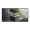 Tree Growing from Floating Cube — XXL Gaming Desk Mat — Full Top-Down Artwork View