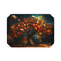 Tree with Planets Growing As Fruit — Memory Foam Bath Mat — Top-Down Memory Foam Bath Mat View