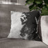Tribal Warrior Made of Smoke — Double-Sided Cushion Cover — Sofa & Armchair Living Room Lifestyle View