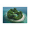 Tropical Island Shaped Like a Dragon (Edition IV) — 24×16 Canvas Wall Art — Front Gallery-Wrapped Canvas View