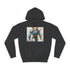 Trunks Ssj Graphic Unisex College Hoodie - Jet Black Front
