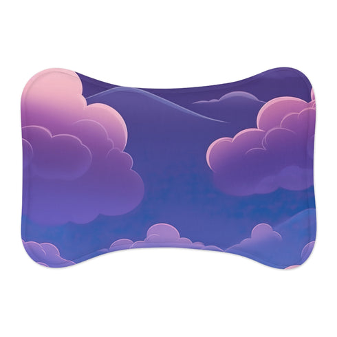 "Twilight Clouds Pet Mat: Dreamy Comfort for Your Furry Friend!"