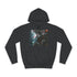 Ultron Painting Graphic Unisex College Hoodie - Jet Black Front
