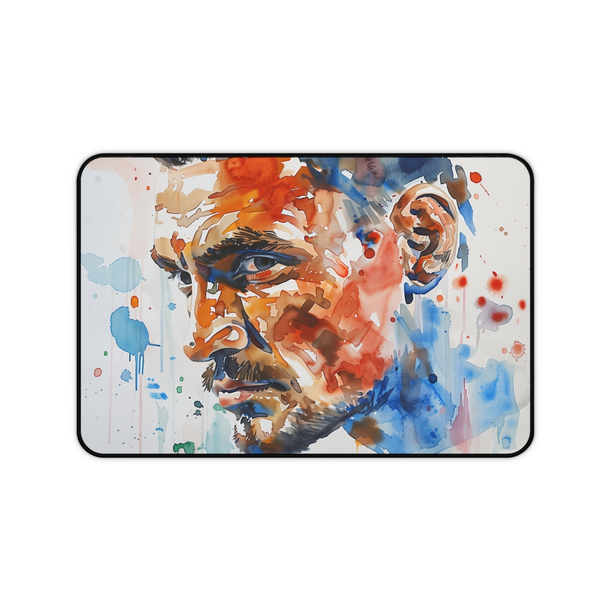 Usyk Watercolor Boxing Desk Mat