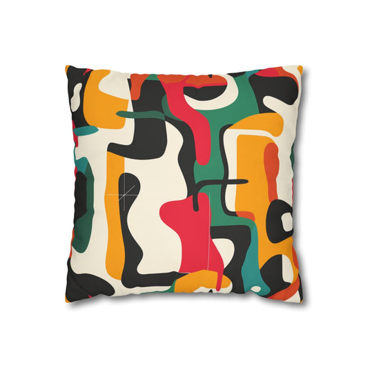 Vibrant Abstract Pillowcase Design