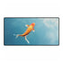 Vibrant Koi Fish Swimming in Sky — XXL Gaming Desk Mat — Full Top-Down Artwork View