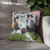 Vinicius Jr — 40×40 Cushion Cover — Sofa & Living Room Lifestyle View