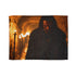 Vlad the Impaler in Gothic Medieval — Plush Fleece Throw Blanket — Full Spread Plush Fleece Artwork View