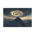 Vortex Above Mountain Peak (Edition II) — 24×16 Canvas Wall Art — Front Gallery-Wrapped Canvas View