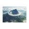 Vortex Above Mountain Peak (Edition III) — 24×16 Canvas Wall Art — Front Gallery-Wrapped Canvas View