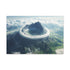 Vortex Above Mountain Peak (Edition III) — 24×16 Canvas Wall Art — Front Gallery-Wrapped Canvas View