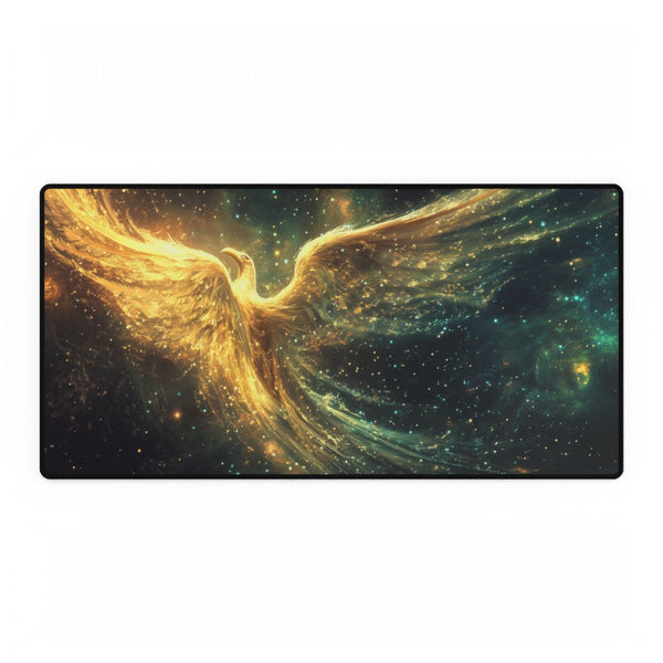 Vortex of Feathers and Starlight (Edition II) — XXL Gaming Desk Mat — Full Top-Down Artwork View