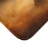 Warrior Standing in Cosmic Sandstorm — 61×43 Memory Foam Bath Mat — Cushioned Memory Foam & Microfibre Close-Up