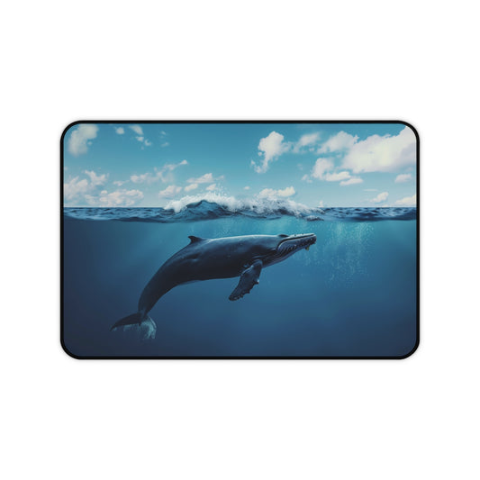 Whale Serenity Desk Mat