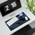 Wicket the Ewok Holding Spear — XL & XXL Desk Mat — Gaming & Workspace Desk Setup View