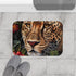 Wildlife Animal Cheetah — Non-Slip Bath Mat — Bathroom Floor Lifestyle View