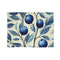 William Morris Willow Bough Botanical Pattern — 50×60 Plush Throw Blanket — Full Flat Artwork View