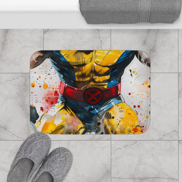 Wolverine — Memory Foam Bath Mat — Modern Bathroom Floor Lifestyle View