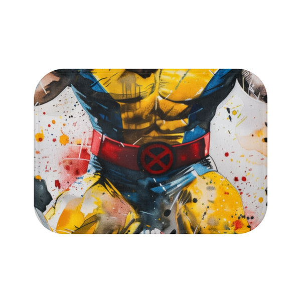 Wolverine — Memory Foam Bath Mat — Top-Down Memory Foam Bath Mat View