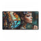 Woman with Butterfly Wings Made — XXL Gaming Desk Mat — Full Top-Down Artwork View
