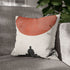 Zen Art Minimalistic Style — 40×40 Cushion Cover — Sofa & Armchair Living Room Lifestyle View
