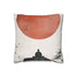 Zen Art Minimalistic Style — 40×40 Cushion Cover — Front 40×40 cm Square Cushion View