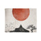Zen Art Minimalistic Style — 50×60 Plush Throw Blanket — Full Spread Plush Fleece Artwork View