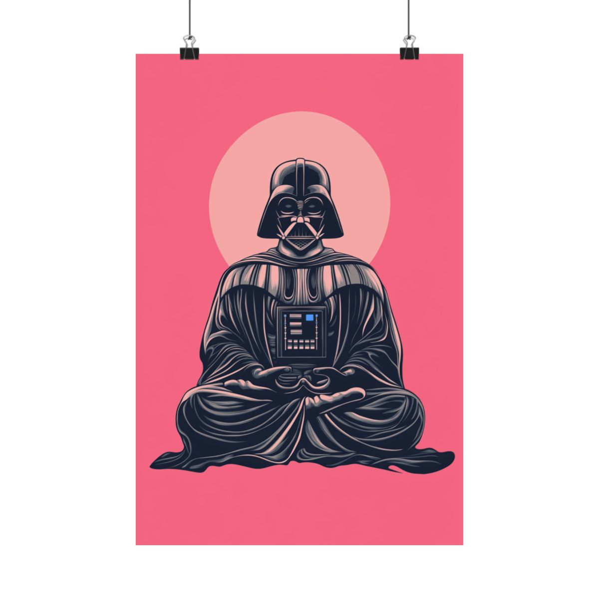 Zen Sith Lord in Pink – Prints With Passion