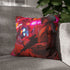 Zorii Bliss Helmet On, Walking — Double-Sided Cushion Cover — Sofa & Armchair Living Room Lifestyle View