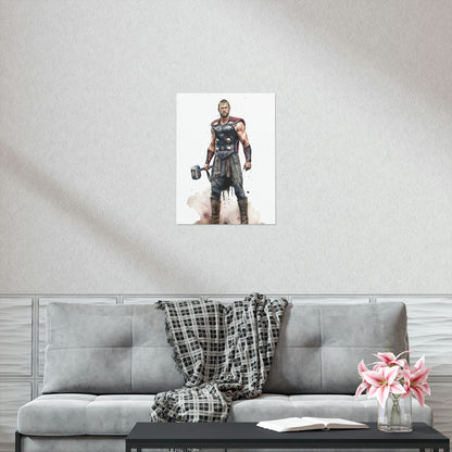 Thor Ragnarok Poster : God of Thunder Wall Art | Canvas | Back to School, Home & Living, Indoor, Matte, Paper, Posters, Valentine's Day promotion | Prints with Passion