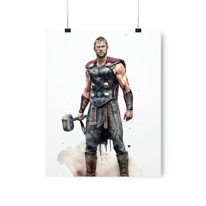 Thor Ragnarok Poster : God of Thunder Wall Art