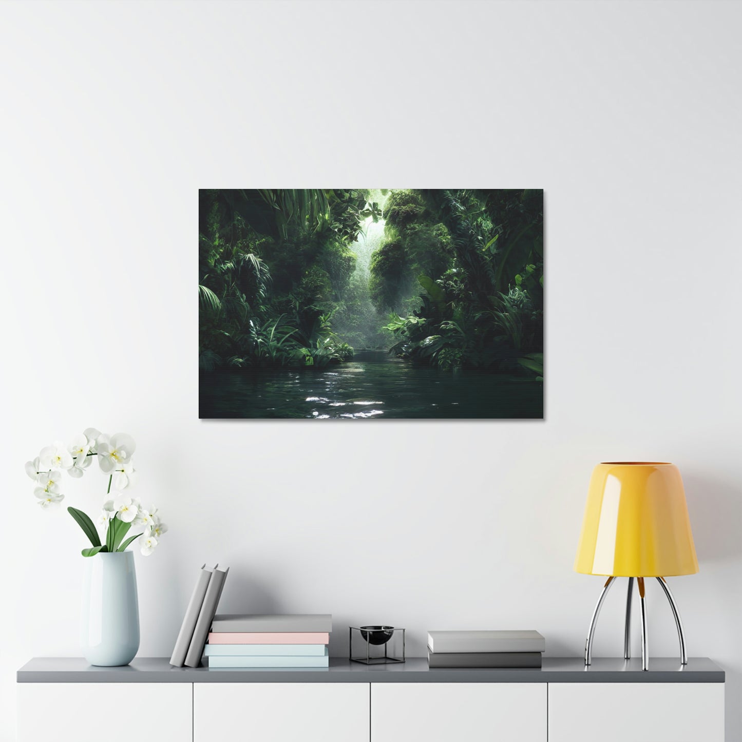 Jungle Art Endangered Plants in Rainforest Canvas Print | Canvas | Adventure, adventure await, adventures awaits, adventures time, Art & Wall Decor, Canvas, Exotic, Hanging Hardware, hoh rainforest, Home & Living, Indoor, jungle, jungle wall, Nature-inspired, Scenic, Sustainable, Tropical paradise, Wildlife | Prints with Passion