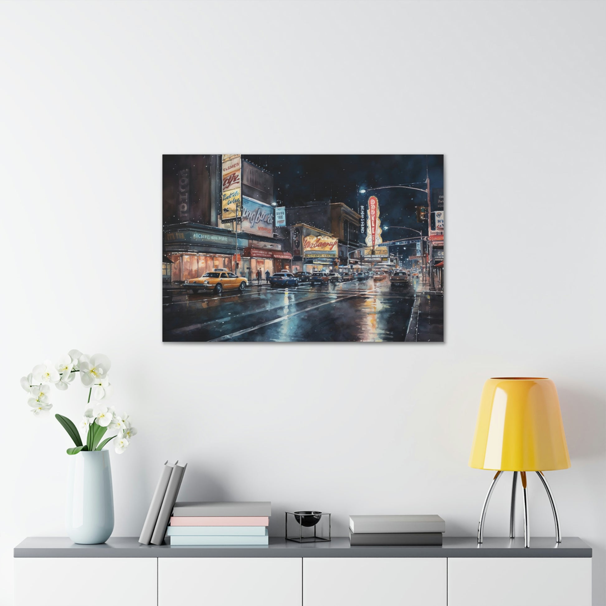 Vegas Canvas Print : Vegas Nights: Dazzling Lights and Energy | Canvas | Art & Wall Decor, Canvas, Fall Picks, Hanging Hardware, Home & Living, Indoor, Top Spring Products, Valentine's Day promotion | Prints with Passion