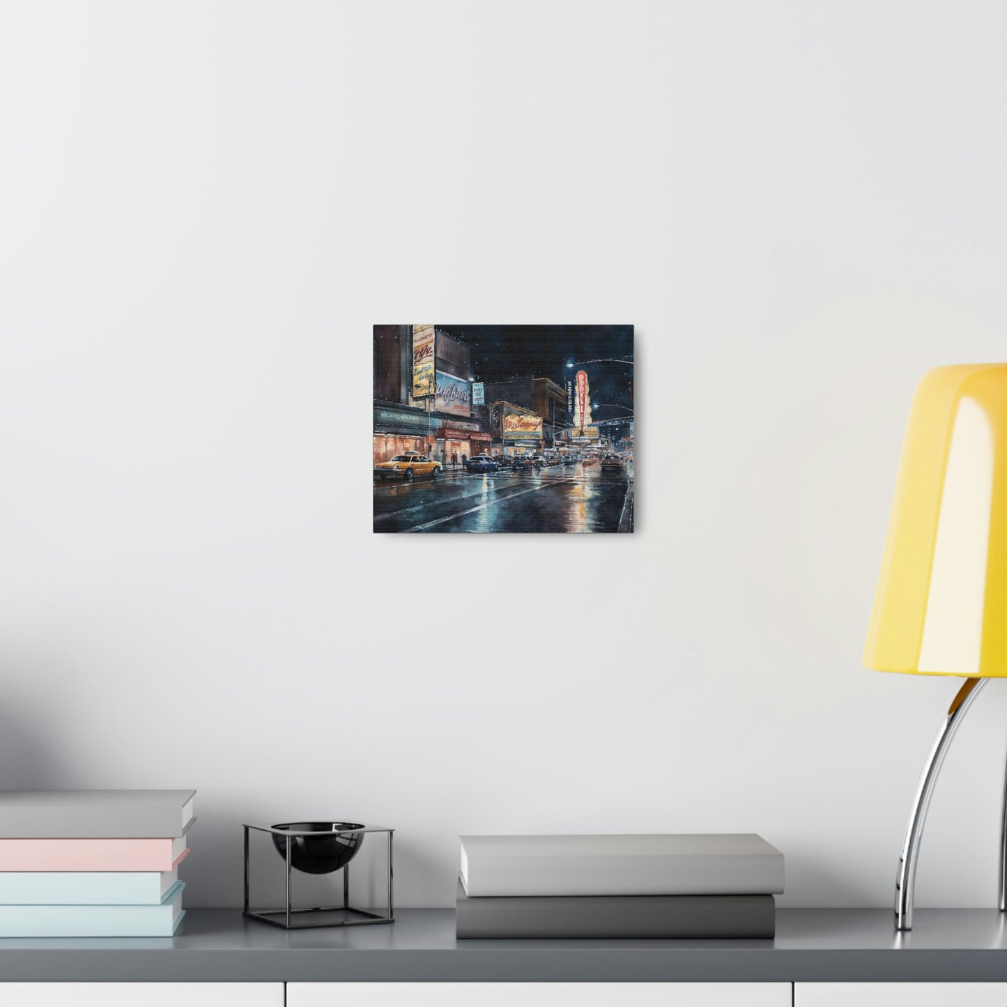 Vegas Canvas Print : Vegas Nights: Dazzling Lights and Energy