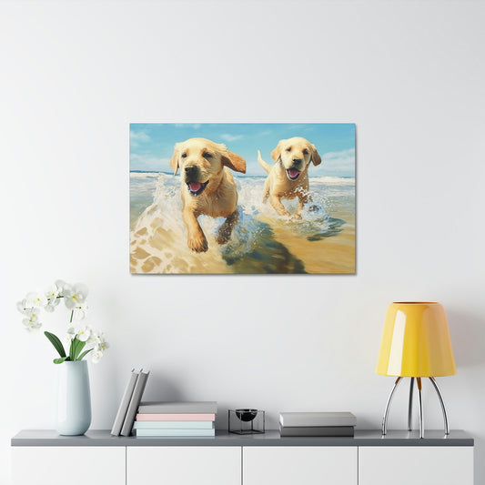 Royal Canin Labrador Puppy Canvas Print | Canvas | Animal Canvas, Art & Wall Decor, Art Canvas Print, art in canvas, Canvas, Canvas art Prints, canvas print, Canvas Printing, canvas prints, canvas wall art, Dog Canvas, Hanging Hardware, Home & Living, Indoor, Wall Canvas | Prints with Passion