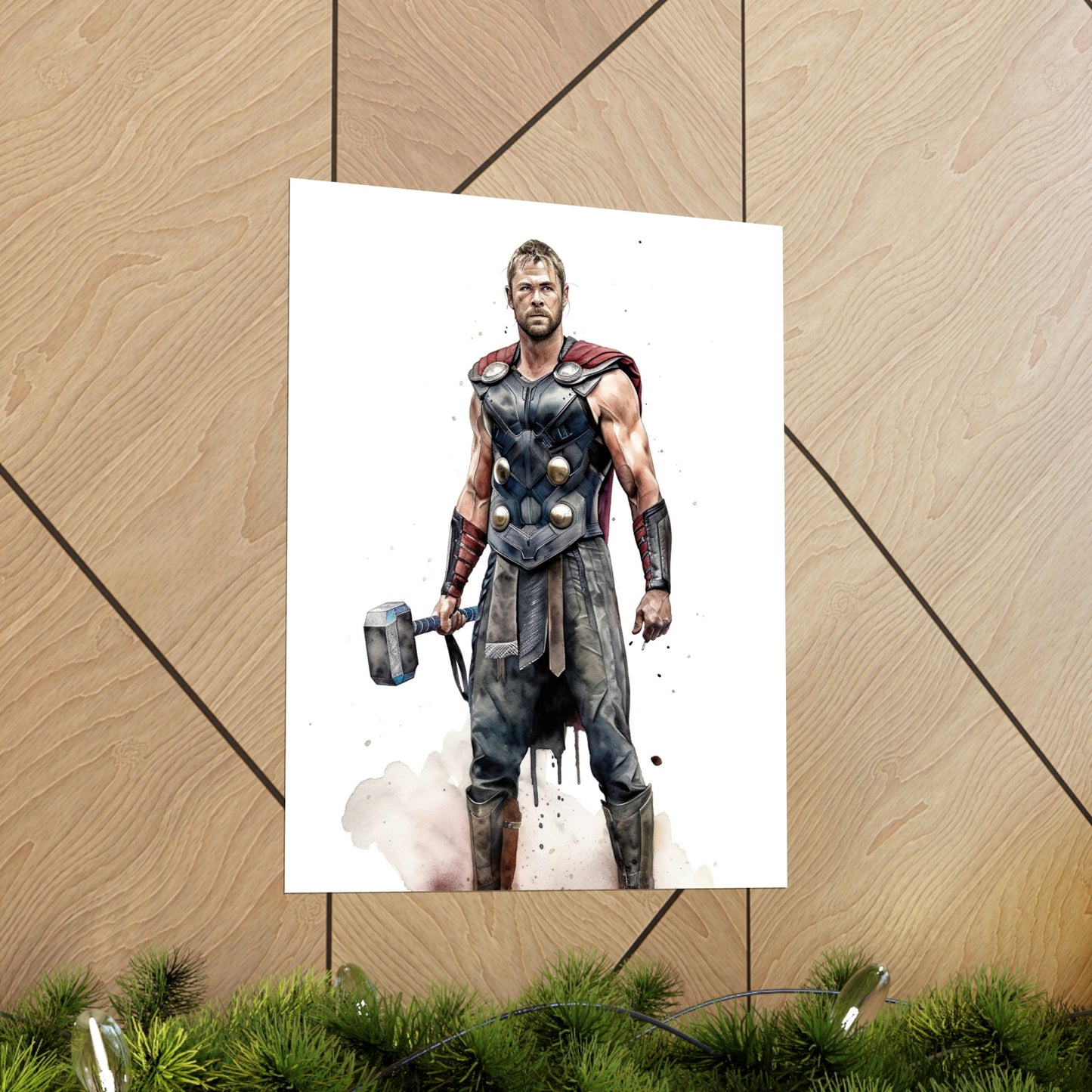 Thor Ragnarok Poster : God of Thunder Wall Art