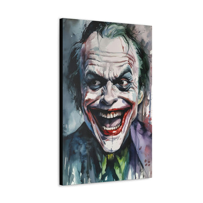 Dark Slate Gray Nicholson Joker Canvas