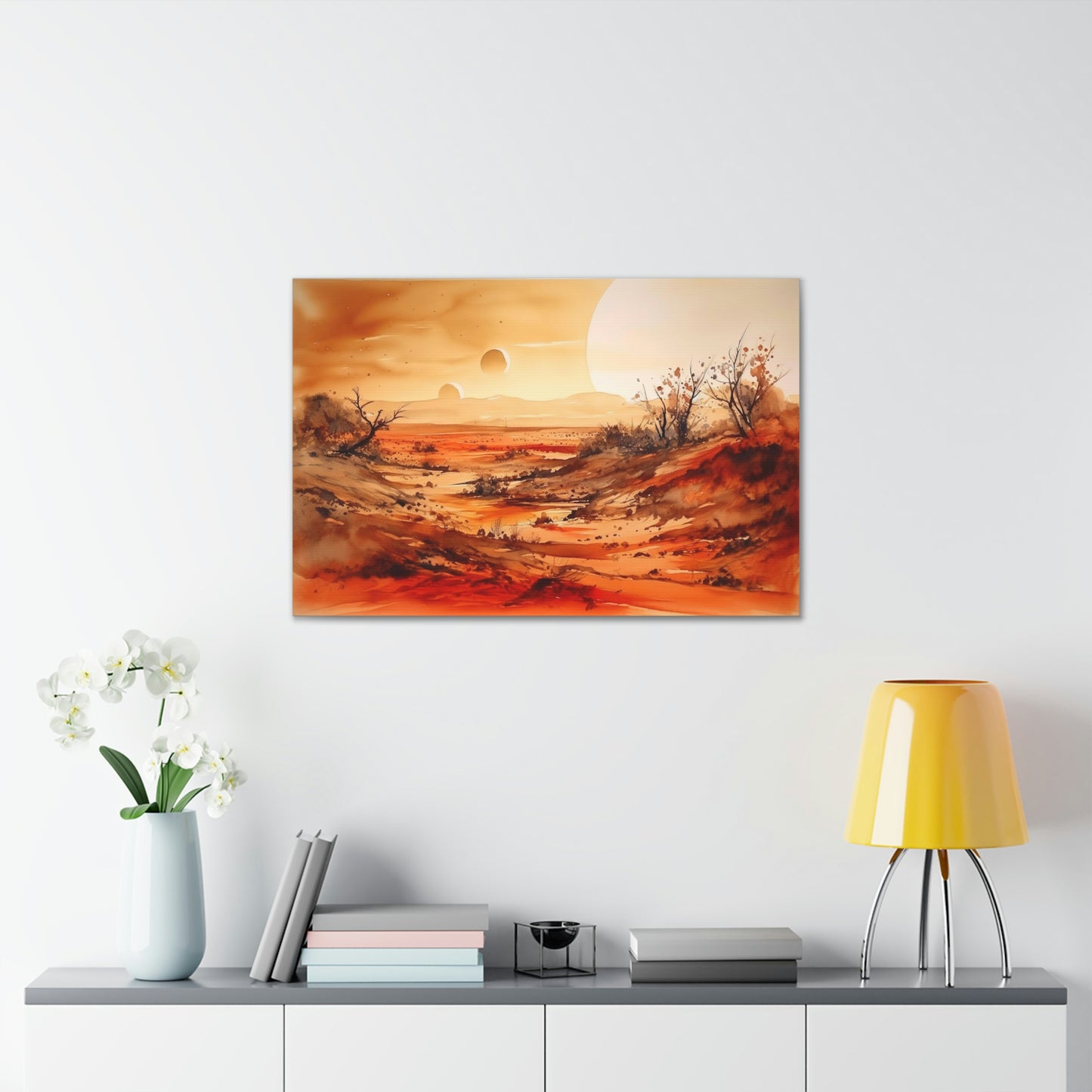 Mars Red Planet Canvas Print | Canvas | Art & Wall Decor, Art Canvas Print, Canvas, canvas prints, canvas wall art, Fall Picks, Hanging Hardware, Home & Living, Indoor, landscapes of Mars. Canvas, Top Spring Products, Valentine's Day promotion, Wall Canvas | Prints with Passion