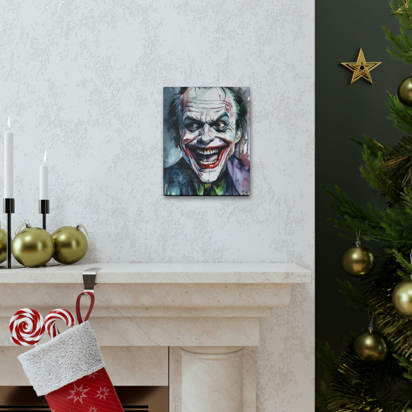 Gray Nicholson Joker Canvas