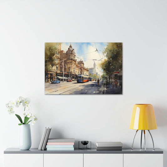 Elegant Melbourne Cityscape Canvas Print | Canvas | Art & Wall Decor, Art Canvas Print, art in canvas, Canvas, Canvas art Prints, canvas print, Canvas Printing, canvas prints, canvas wall art, Fall Picks, Hanging Hardware, Home & Living, Indoor, Melbourne Dynamic Cityscape Canvas, Nature Canvas, Top Spring Products, Valentine's Day promotion, Wall Canvas | Prints with Passion