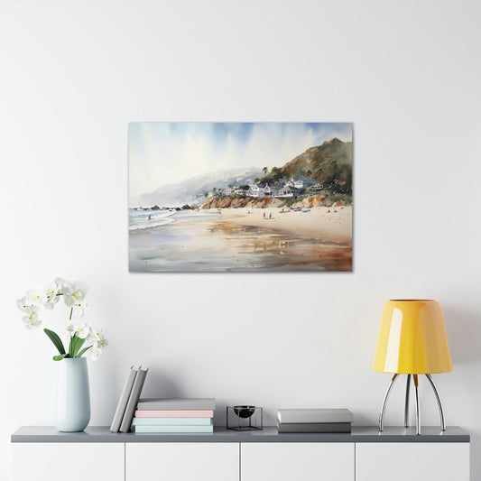 Malibu Coastal Canvas Print | Canvas | Art & Wall Decor, Art Canvas Print, Canvas, Canvas art Prints, canvas prints, canvas wall art, Fall Picks, Hanging Hardware, Home & Living, Indoor, Malibu Coastal Serenity Canvas, Nature Canvas, Top Spring Products, Valentine's Day promotion, Wall Canvas | Prints with Passion