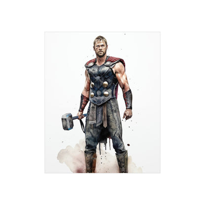 Thor Ragnarok Poster : God of Thunder Wall Art