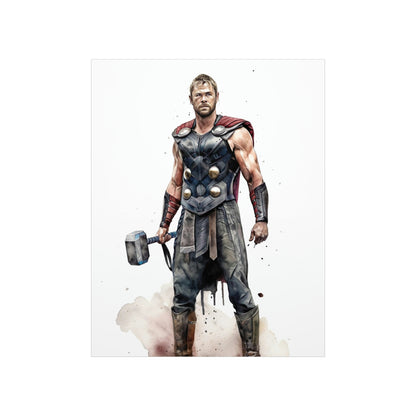 Thor Ragnarok Poster : God of Thunder Wall Art