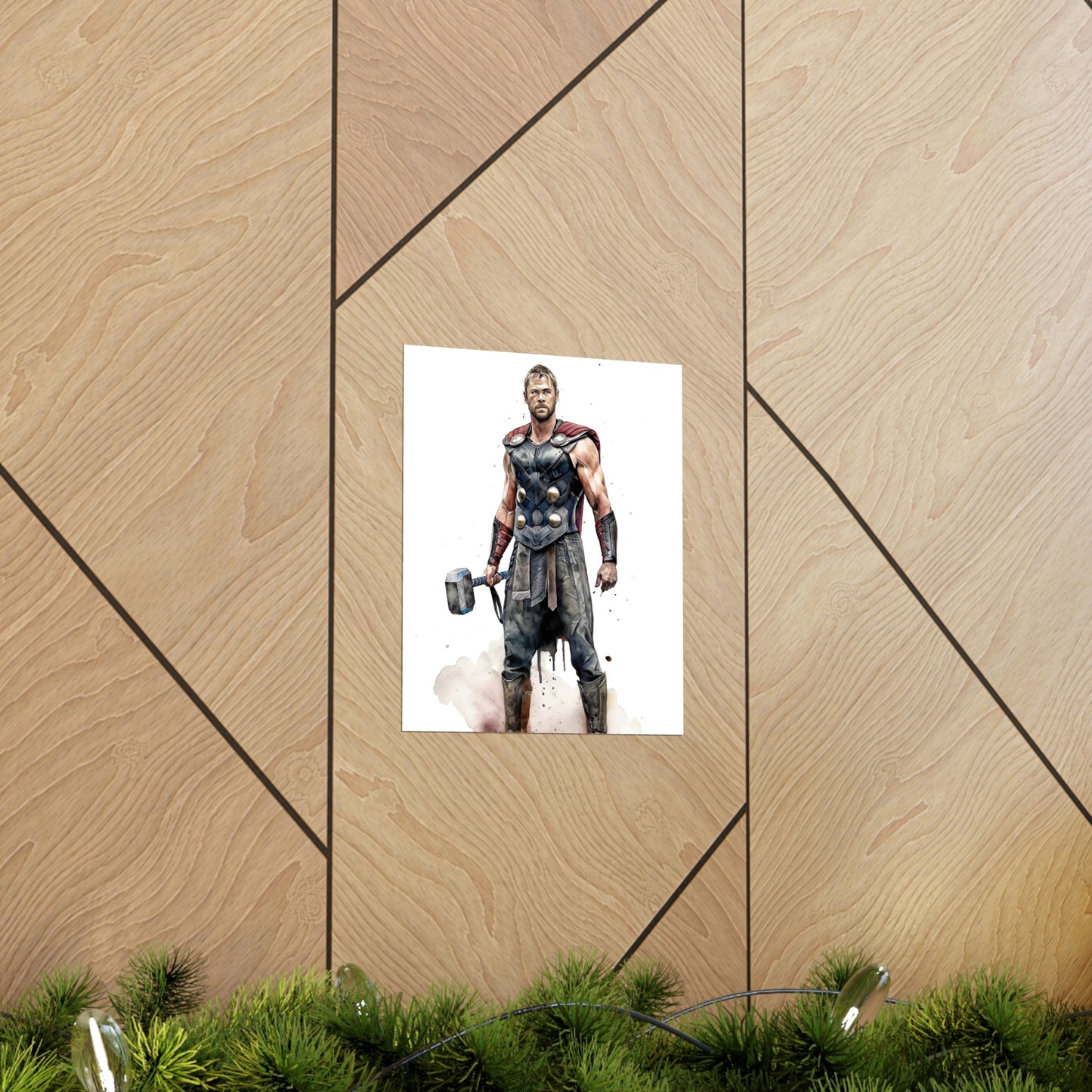 Thor Ragnarok Poster : God of Thunder Wall Art