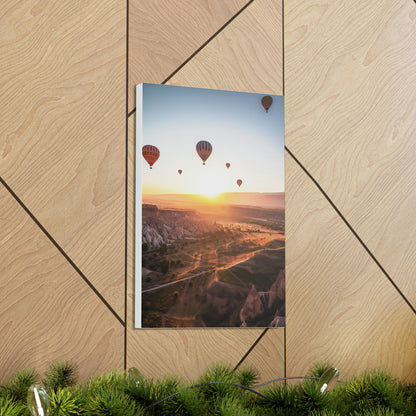 Tan Air Balloons Canvas