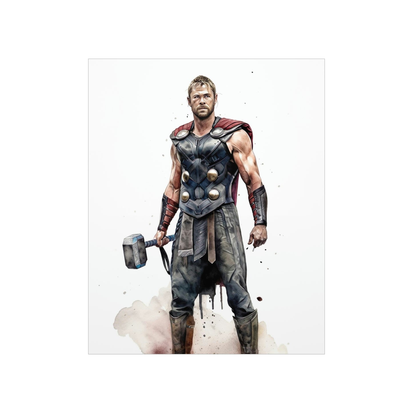 Thor Ragnarok Poster : God of Thunder Wall Art