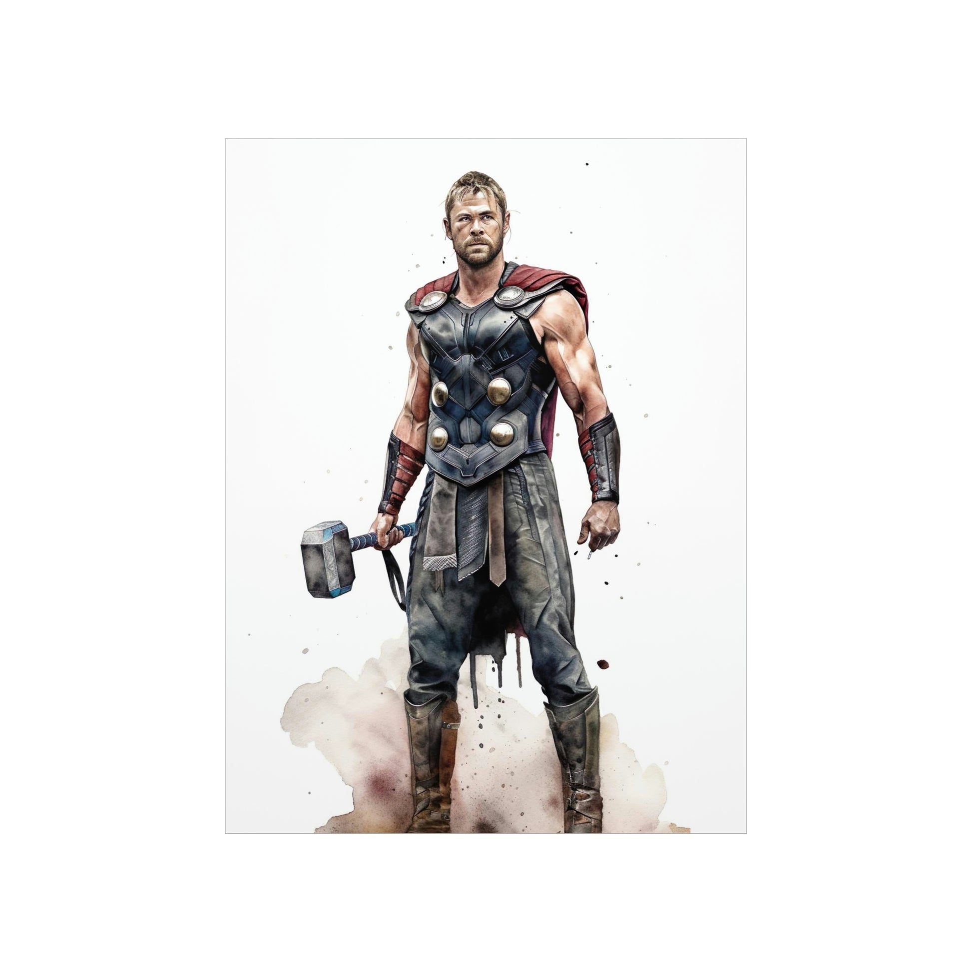 Thor Ragnarok Poster : God of Thunder Wall Art