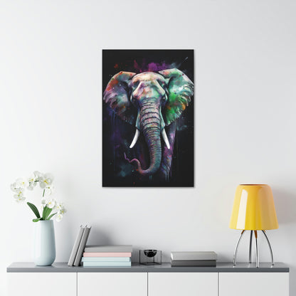 Striking Elephant Canvas | Canvas | Animal Canvas, Art & Wall Decor, Art Canvas Print, Canvas, Canvas art Prints, Canvas Printing, canvas prints, canvas wall art, Fall Picks, Hanging Hardware, Home & Living, Indoor, Striking Elephant Canvas, Top Spring Products, Valentine's Day promotion, Wall Canvas | Prints with Passion