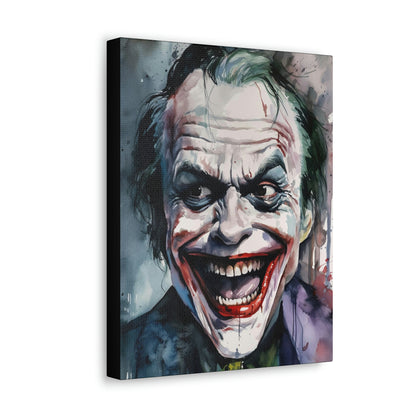 Dark Slate Gray Nicholson Joker Canvas