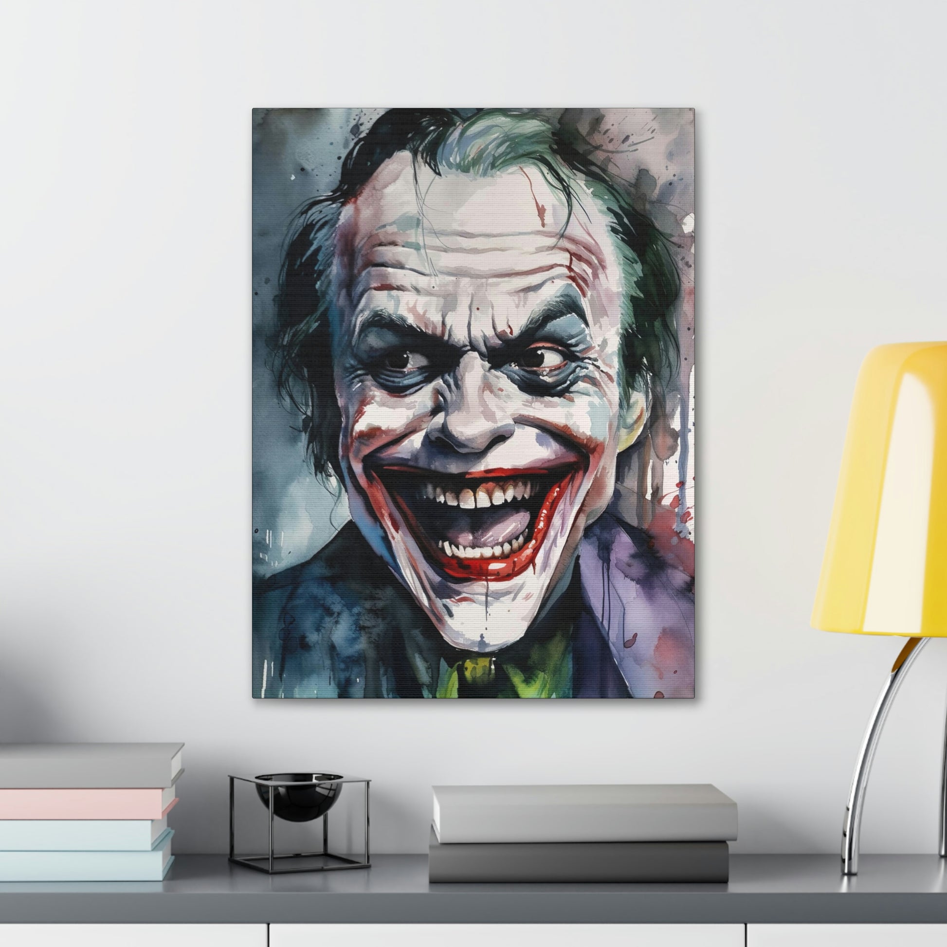 Dark Slate Gray Nicholson Joker Canvas